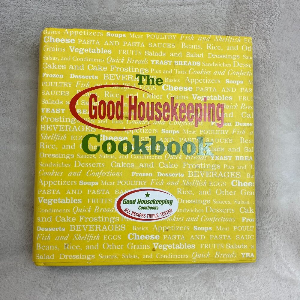 THE GOOD HOUSEKEEPING COOKBOOK 2001 HC RECIPES & HOW-TO'S